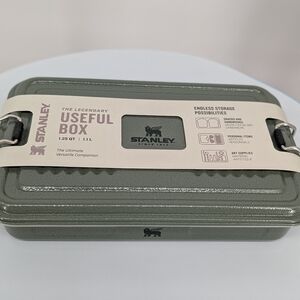 NEW Classic Legendary Useful Box 1.25 QT lunch box hammertone green gift for dad